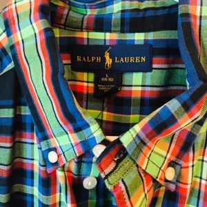 Ralph Lauren plaid button down